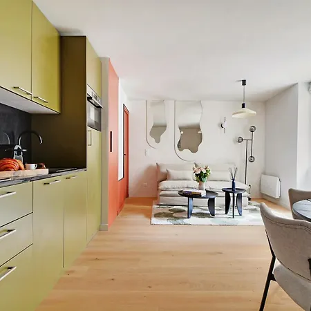 Апартаменты Sereners In Montorgueil - Rue Saint-denis *